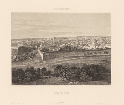 Jerusalem von Nöel Marie Paymal Lerebours